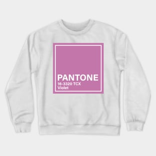 pantone 16-3320 TCX Violet Crewneck Sweatshirt